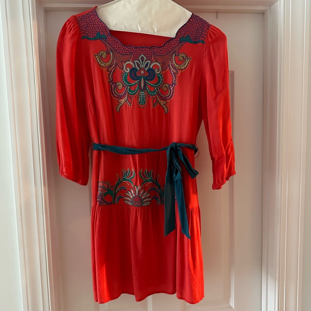 Beautiful Flying Tomato dress